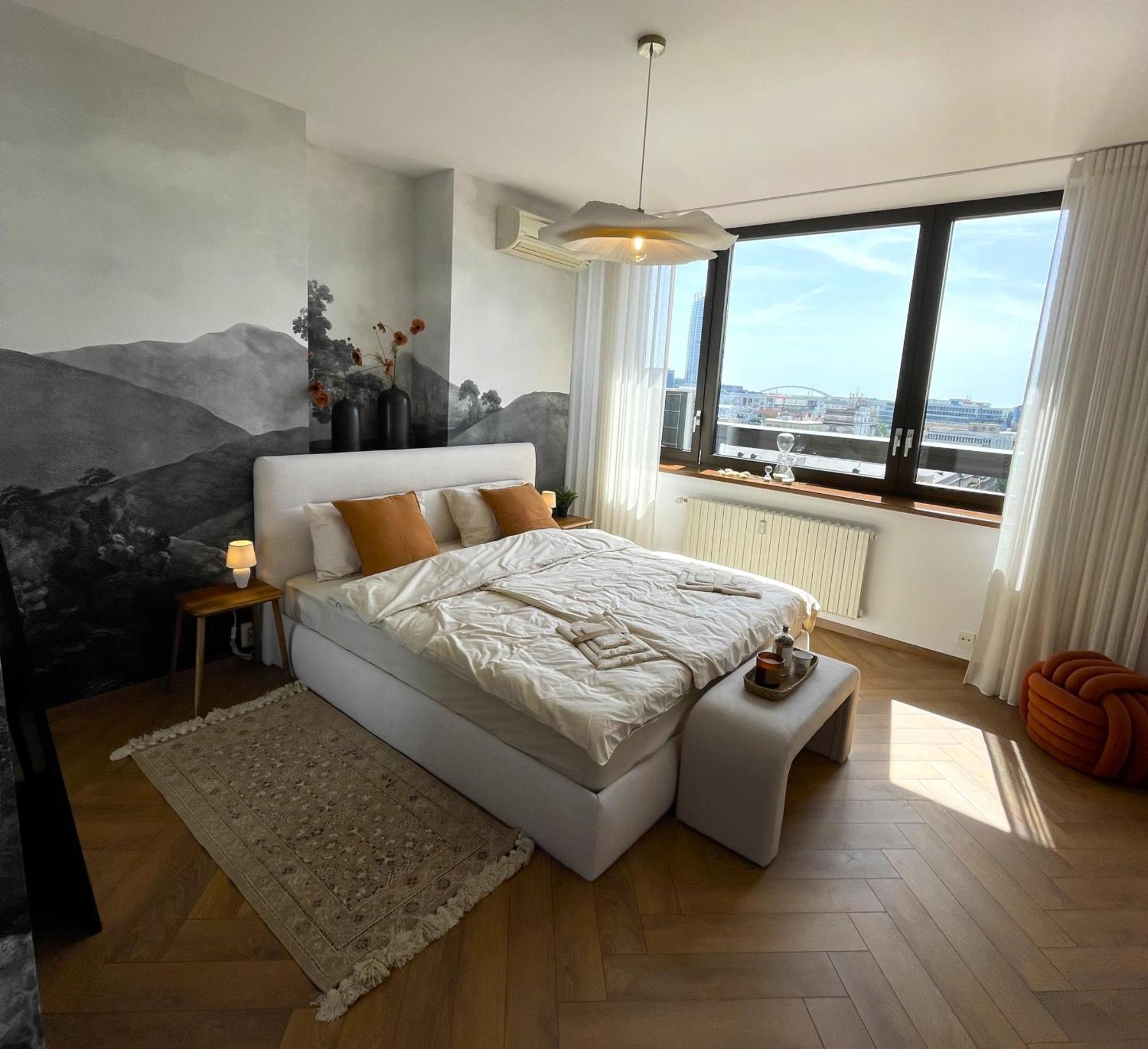 Panorama View Design Apt In Old Town - Free Parking Bratislava Exterior foto